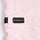 Unisex waterproof one-piece snow suit - pink one-piece suit, interior label close-up detail, for skiing and snowboarding