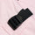 Unisex waterproof one-piece snow suit - pink one-piece suit, waist belt buckle close-up detail, for powder and piste riding