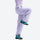 Women's lightweight knit cargo pants for outdoor - lavender knit cargo pants with lavender top, for hiking and trail walking