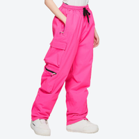 
                  
                    Women's 2-layer snowboard jacket and pants - pink snow pants, for powder days and winter commute
                  
                