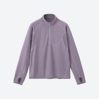 
                  
                    Unisex boxfleece half-zip sweatshirt - lavender dark gray and mint boxfleece half-zip sweatshirt
                  
                
