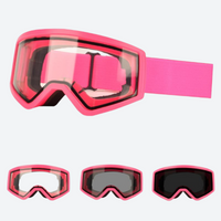 
                  
                    Kids' cylindrical ski goggles with three lens states - kids photochromic cylindrical ski goggles, for winter mountain trips
                  
                
