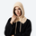 Fine 18.5 micron merino wool hooded neck warmer - cream knitted merino wool balaclava, for daily commute and office