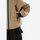 Youth 3-layer ski suit with bib pants - tan jacket with black pants, for youth snow play and sledding