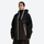 Women's breathable 2-layer snowboard jacket and pants - black and coffee brown colorblock, for skiing and snowboarding
