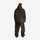 Men's breathable ski jacket with wide-leg pants - coffee brown jacket with coffee pants, for skiing and snowboarding