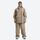 Women's waterproof 2L snow jacket and pants - tan jacket with tan pants, for powder days and winter commute