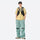 Unisex Coolmax zip-off hiking pants with UPF50 - mint zip-off hiking pants with yellow tee, for sunny-weather trekking