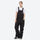 Unisex colorblock snowboard jacket and bibs - black bib pants, for resort and backcountry days