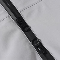 
                  
                    Women's 2-layer snowboard jacket and pants - lavender, zip close-up detail, for skiing and snowboarding
                  
                