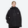 Waterproof 2L snow jacket and bib pants set - black jacket with black pants, 2-layer waterproof breathable shell
