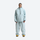 Men's 2-layer snowboard anorak and wide-leg pants - ice blue jacket with ice blue pants, for cold-weather winter sports