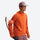Lightweight quick-dry pullover for outdoor - orange quick-dry lightweight half-zip mid-layer on men with cap