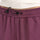Water-repellent cargo hiking pants with drawcord hem - plum purple wide-leg cargo pants with white tee