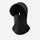 Cooling ice-silk face mask with detachable brim look - black ice-silk face mask with brim, for travel and city walks
