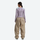 Women's 2-layer snowboard jacket and wide-leg pants - tan snow pants with lavender top, for skiing and snowboarding