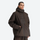 Men's 2-layer snowboard jacket and wide-leg pants - coffee brown jacket, for skiing and snowboarding