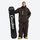 Men's waterproof 2L snow jacket and pants - coffee brown jacket with coffee pants, for skiing and snowboarding