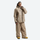 Men's 2-layer snowboard jacket and pants - tan jacket with tan pants, for powder days and winter commute