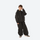 Kids 3L waterproof snow jacket and pants suit - black, for youth snow play and sledding