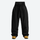 Men's colorblock ski anorak set - black snow pants, on-model front view, for skiing and snowboarding