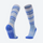 Breathable knee-high merino ski socks with jacquard - striped merino ski socks, for skiing and snowboarding