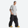 Unisex waterproof 3L snow anorak jacket and pants - black snow pants with gray tee, for powder days and winter commute
