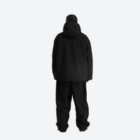
                  
                    Men's 2-layer snowboard jacket and pants set - black jacket with black pants, for skiing and snowboarding
                  
                