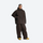 Men's 2-layer snowboard jacket and pants set - coffee brown jacket with coffee pants, for powder days and winter commute