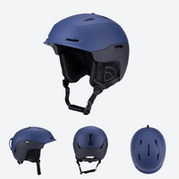 
                  
                    Lightweight ski helmet with integrated goggle look - snow helmet color options, for snow sports weekends
                  
                