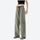 Women's zip-off convertible hiking pants - olive gray zip-off hiking pants with black top, for travel and city walks