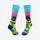 Kids compression merino wool ski socks - kids print merino ski socks, for cold-weather school days