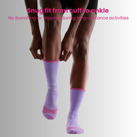 
                  
                    Women's merino wool hiking socks with arch support - merino wool hiking socks, for trail running and outdoor workouts
                  
                