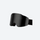 Kids' magnetic lens cylindrical snow goggles - kids black cylindrical ski lens with black strap, for snow sports weekends