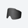 Light adaptive anti-fog replacement ski goggle lens - photochromic dual-layer cylindrical lens, for resort ski days