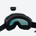 Aurora photochromic Mag-Tech cylindrical ski goggles - magnetic buckle detail, for skiing and snowboarding
