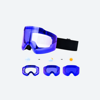 
                  
                    Photochromic cylindrical ski goggles with magnetic lens - purple frame photochromic cylindrical ski goggles
                  
                