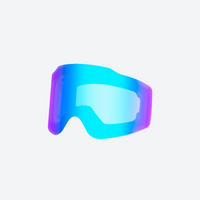 
                  
                    Magnetic lens technology cylindrical ski goggles - blue purple frame photochromic cylindrical lens, for winter mountain trips
                  
                