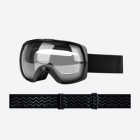 
                  
                    Aurora photochromic quick release spherical ski goggles - black frame spherical ski goggles, for winter mountain trips
                  
                