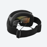 
                  
                    Light adaptive spherical snow goggles with quick lens change - black frame spherical ski goggles, for skiing and snowboarding
                  
                
