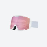 
                  
                    Anti-fog cylindrical ski goggles with quick release lens - pink cylindrical ski lens, for snow sports weekends
                  
                