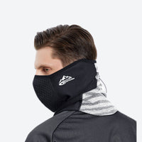 
                  
                    Breathable winter facemask for cycling - black mesh facemask neckwarmer on men, for trail running and outdoor workouts
                  
                
