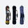 Protective padded snowboard bag with mesh pocket - three color snowboard travel bags, group view, for resort transfers