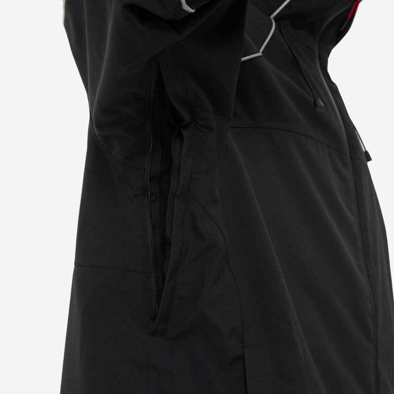 Men's waterproof 2L snow jacket and pants series - black jacket, for skiing and snowboarding