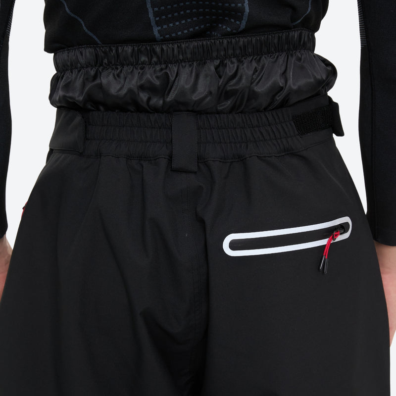 Men's waterproof 2L snow jacket and pants series - black snow pants, for powder and piste riding