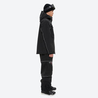 
                  
                    Men's waterproof 2L snow jacket and pants series - black jacket with black pants, for powder and piste riding
                  
                