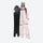 Women's waterproof 2L snow jacket and pants - pink jacket with pink pants, for skiing and snowboarding