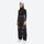 Women's 2-layer snowboard jacket and pants - black snow pants with black top, for powder days and winter commute