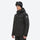 Men's waterproof 2L snow jacket and suspender pants - black jacket, for skiing and snowboarding
