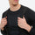 Men's 2-layer snowboard jacket and bib pants - black snow pants, for cold-weather winter sports